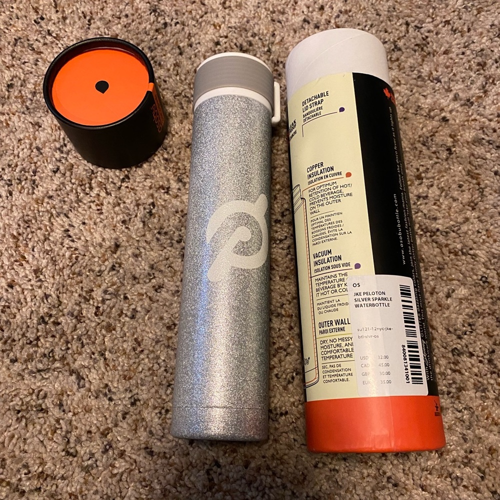New Peloton Limited Edition Jess King Experience Glitter Water Bottle Sold Out